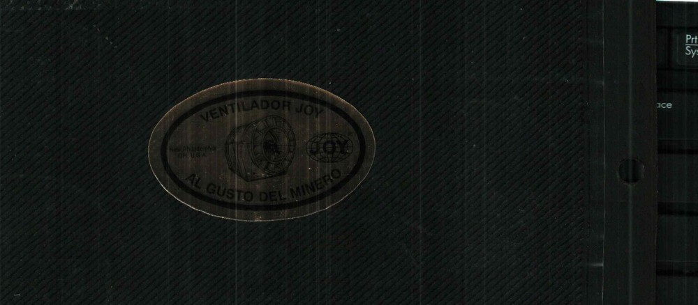 NICE JOY COAL MINING STICKER # 805