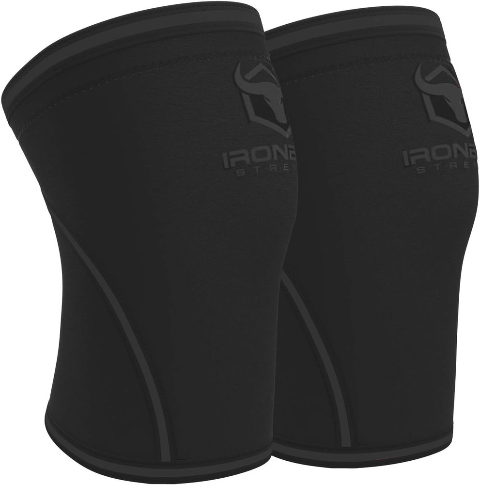 7Mm Knee Sleeves for Weightlifting & Powerlifting - Compression Support Pair