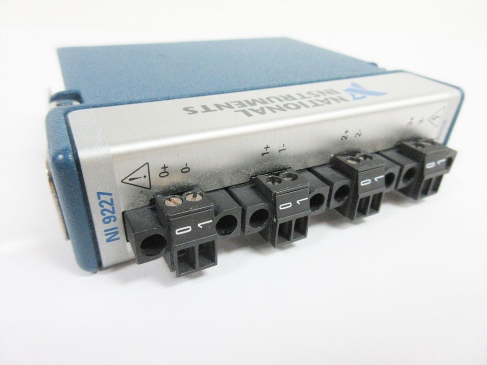 NATIONAL INSTRUMENTS NI 9227 cDAQ ANALOG CURRENT INPUT MODULE 4 CHANNEL