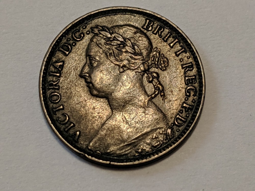 1886 GREAT BRITAIN FARTHING