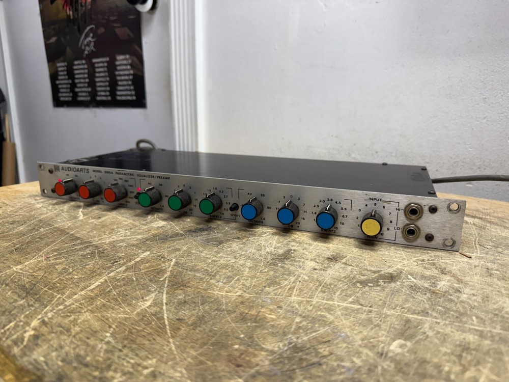 Audioarts 3100A 3 Band Parametric Equalizer/Preamp