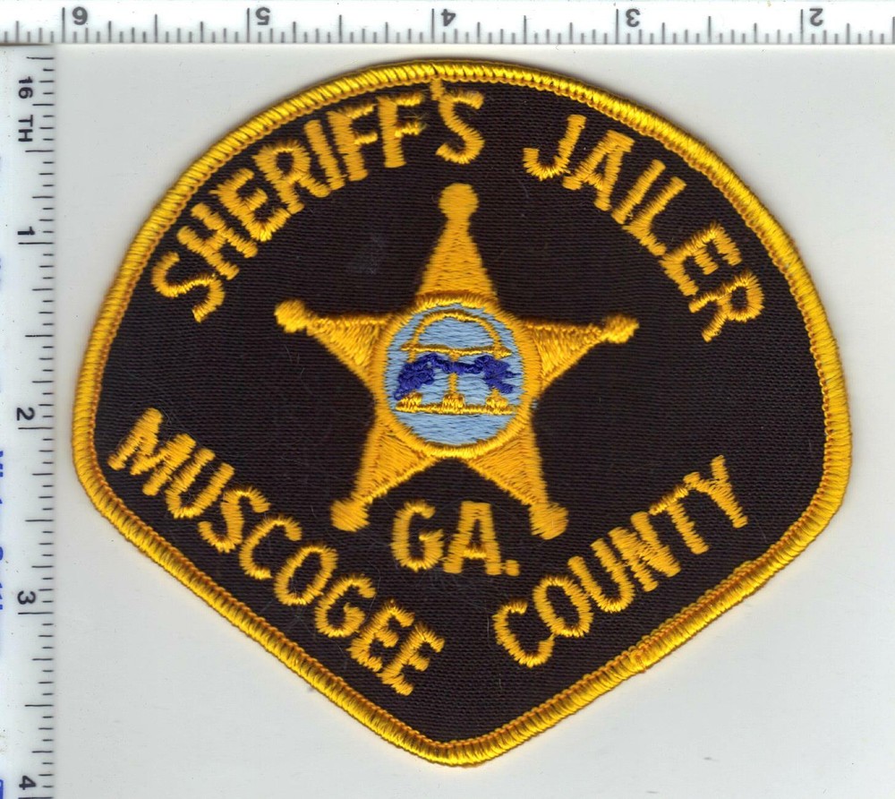 Muscogee County Sheriff's Jailer (Georgia)  Shoulder Patch