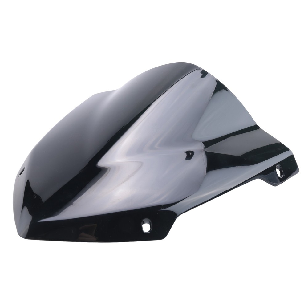 Motorcycle Wind Shield Wind Guard Screen Deflector with Bracket fo6344