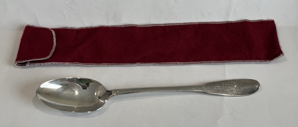 GORHAM - GENERAL de ROCHAMBEAU Revolutionary Era 12" SILVERPLATE SERVING Spoon