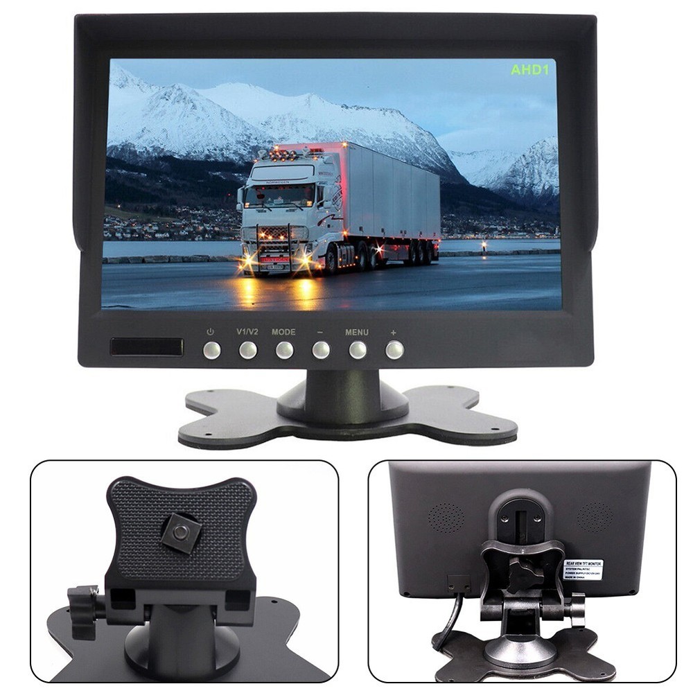 7/9in Stand Mount Bracket Holder Screen Display ABS Adjustable Vertically