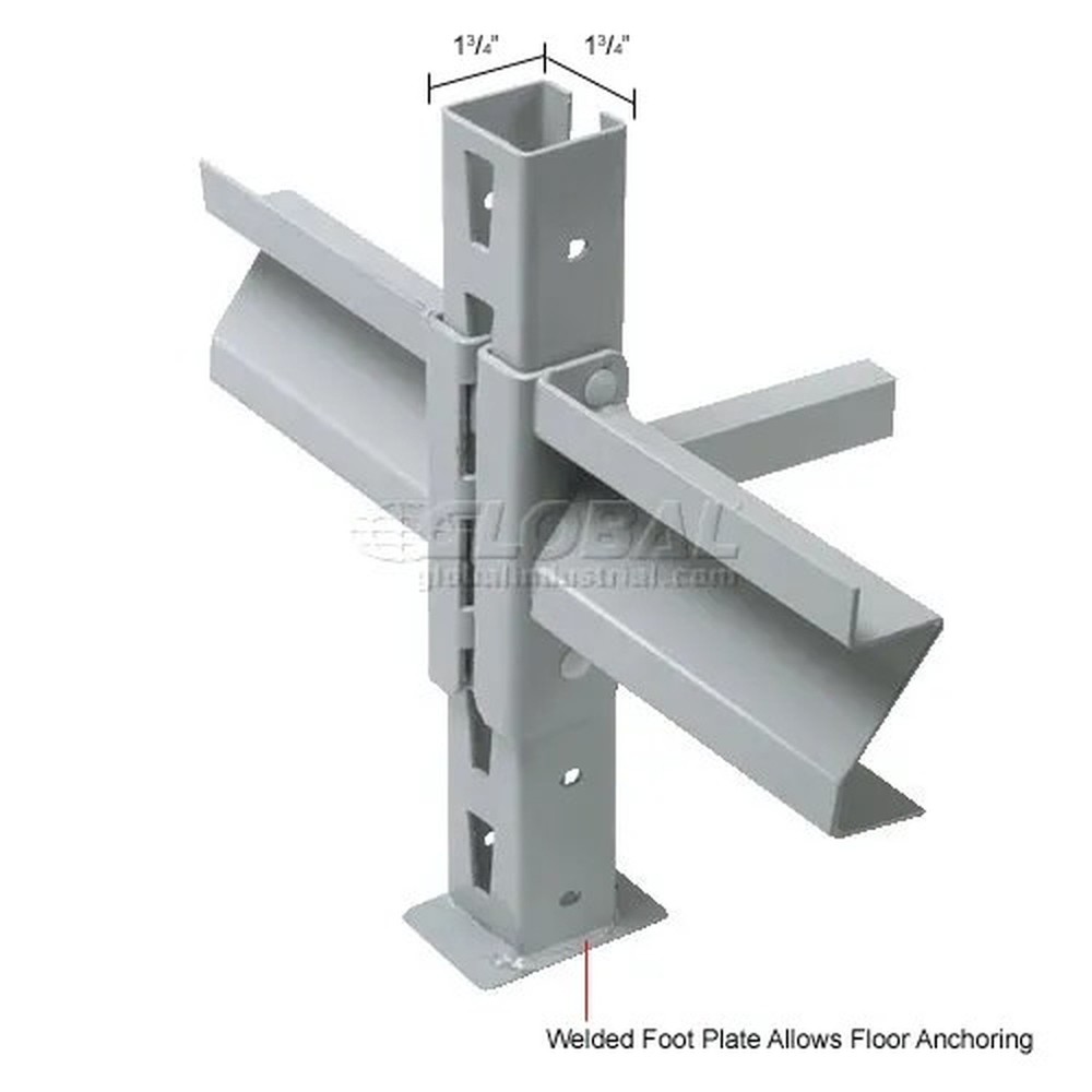 Global Industrial? Upright Frame, 24"D X 72"H