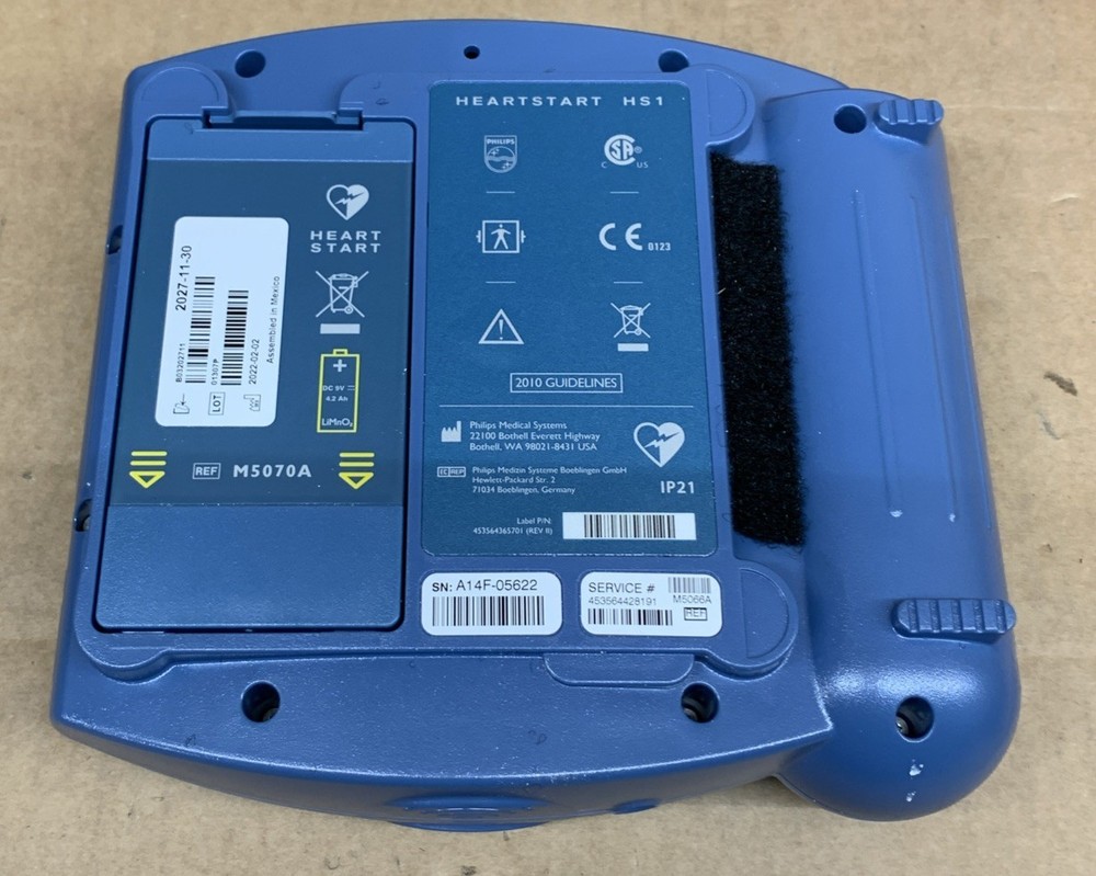 Phillips Onsite Heartstart HS1 with Battery See Description