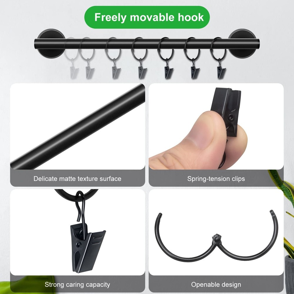Hat Rack for Wall with 24 Hooks, Hat Organizer Holder for Baseball Caps, Cap ...
