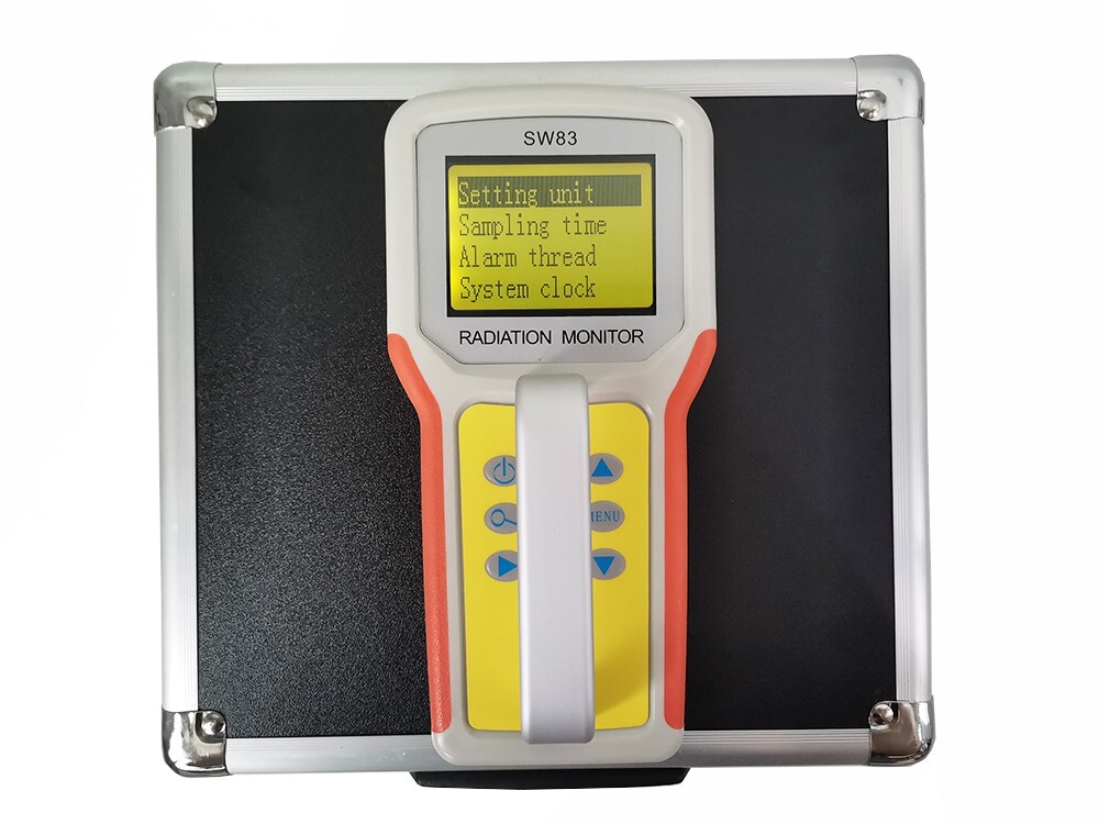 Nuclear Radiation Detector Beta Gamma Ray Detector Surface Contamination Tester