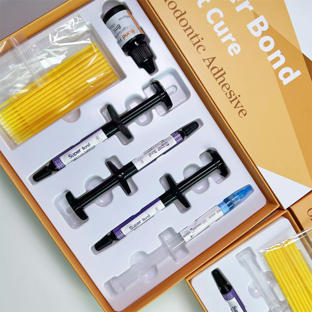 Dental Orthodontic Composite Resin Direct Paste Adhesive Bond Self Light Curing