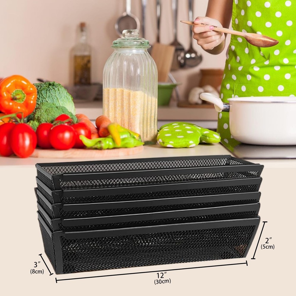 2PCS Drawer Organizer, Mesh Drawer Organizer with Interlocking Arm ... Fast Ship