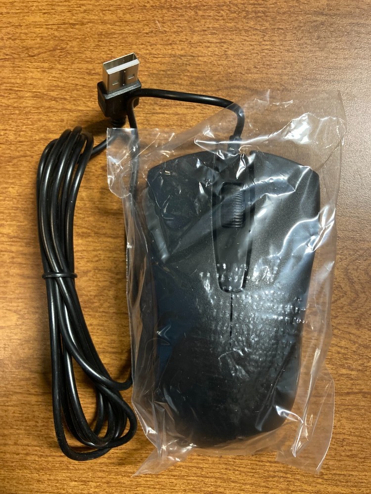 iMicro MO-1190 Wired USB Optical Mouse -Black