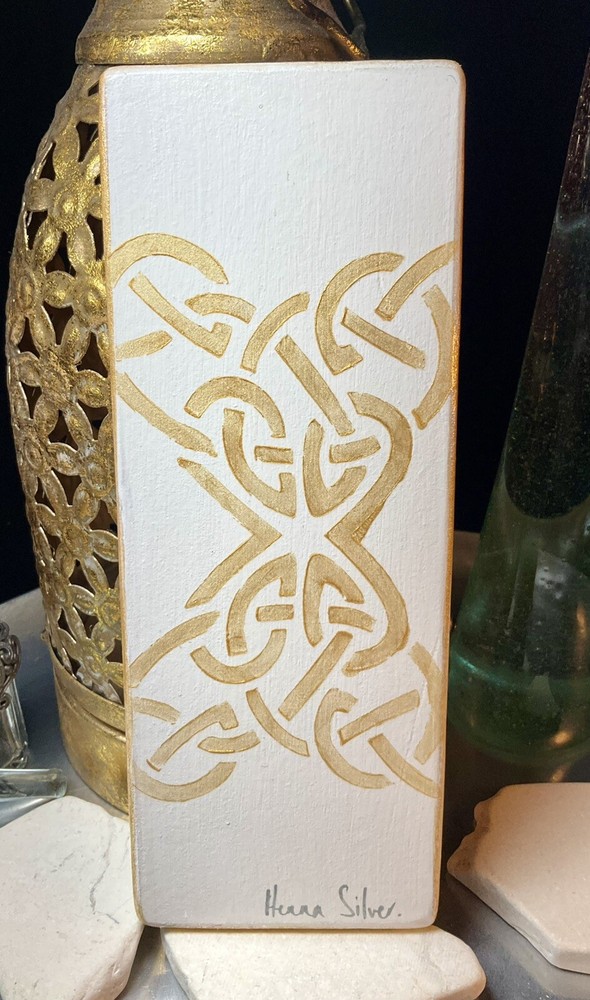 Wooden Handcrafted/Painted Message Board, Irish Theme