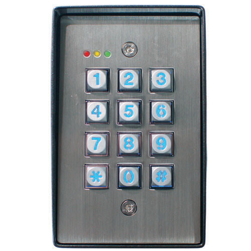 Digital Gate Keypad Programmable 1000 User Surface Post Mount Weatherproof