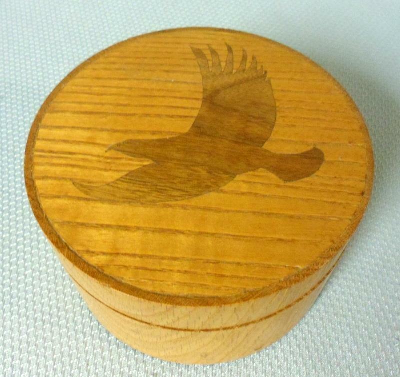 D. W. Koteltis Inlaid Wood Trinket Box