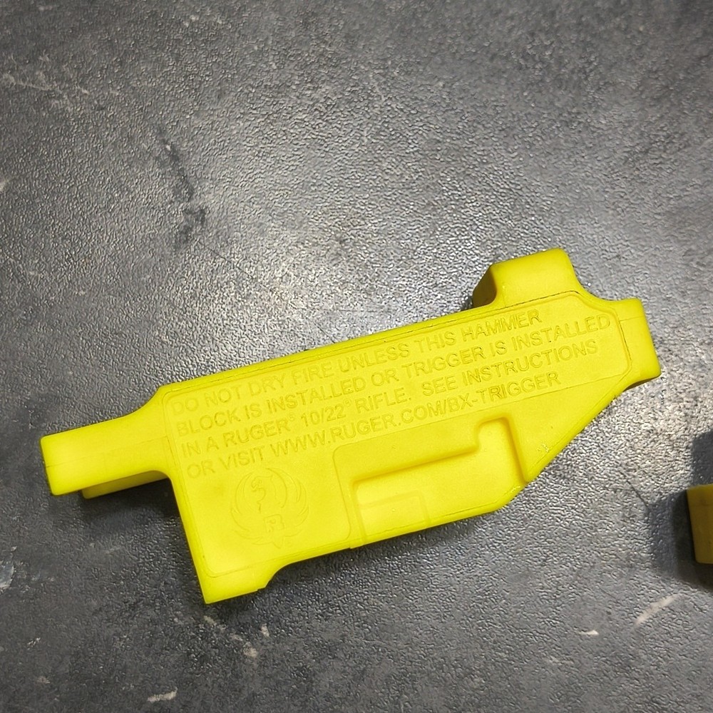 Ruger® BX-Trigger Hammer Block trigger guard group fits 10/22® & charger 3 pack