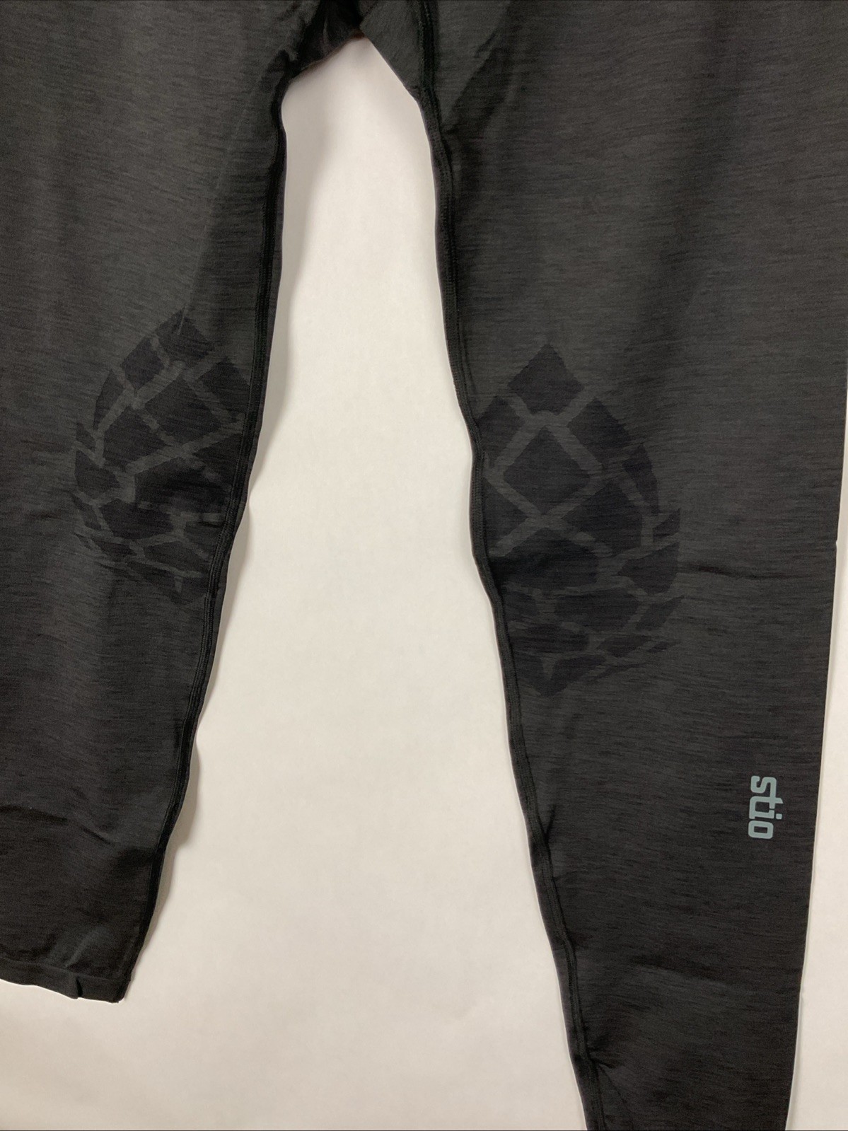 Mens Stio Leggings Boundary Tights Sz XL Black Heather Outdoor Hiking New