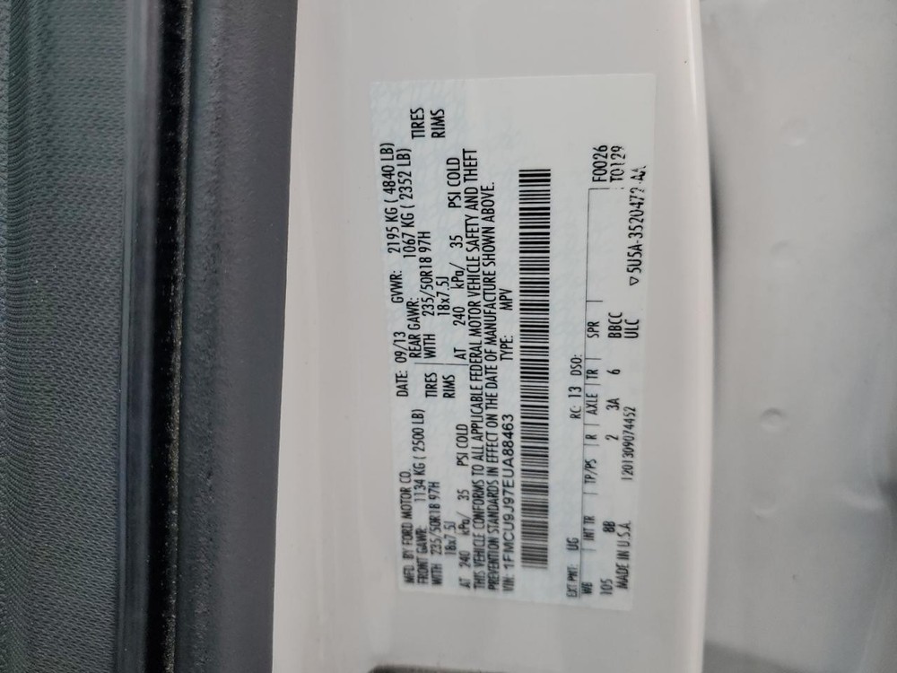 Used A/C Selector Switch fits: 2014 Ford Escape Front automatic temperature cont