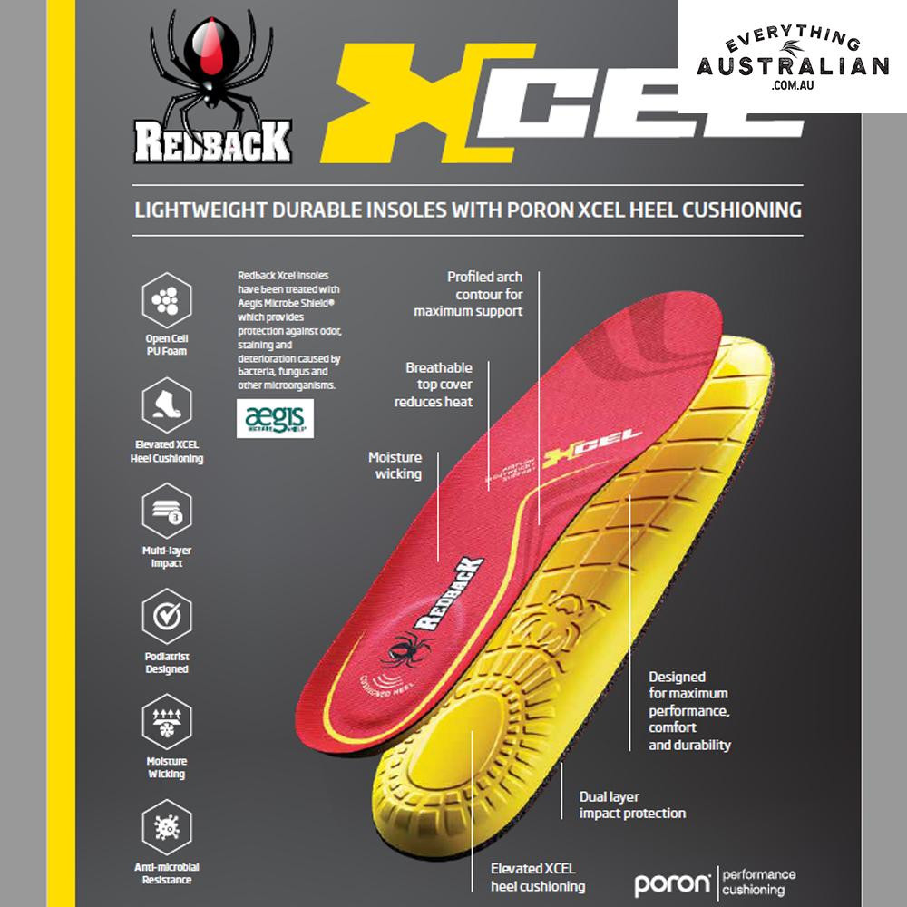 Redback Insoles - Xcel