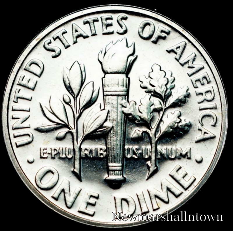 1962 Roosevelt Mint Proof Dime (Raw Coin)