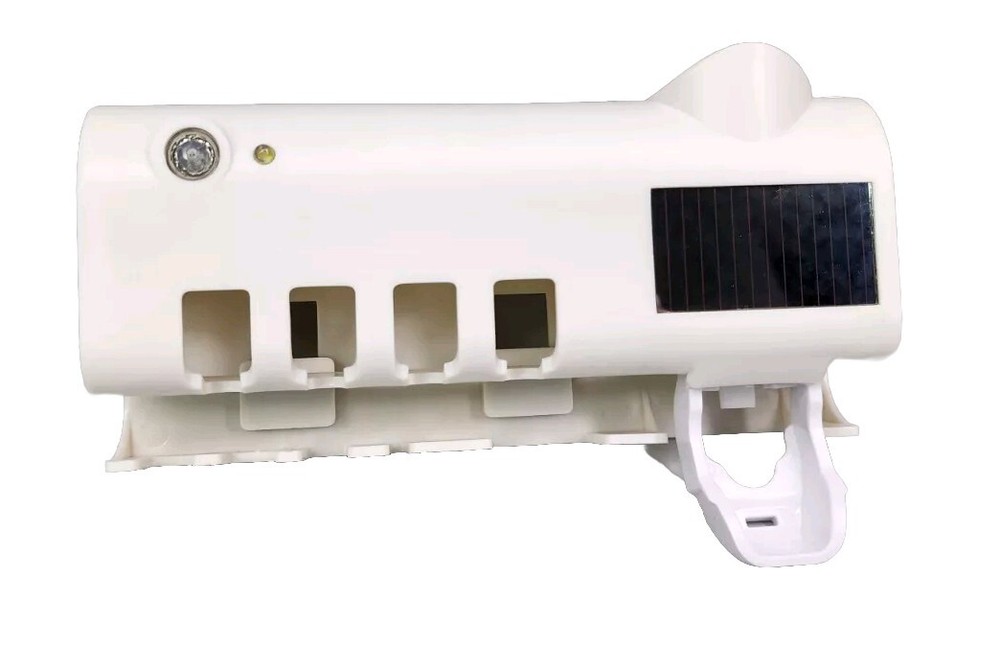 Multi-Function Tooth Paste & Brush Intelligent Ultraviolet Auto-Sterilizer,White