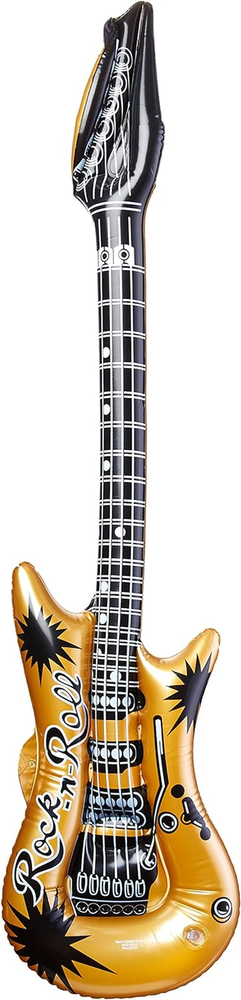Inflatable Guitar, 39In (1/Pkg)