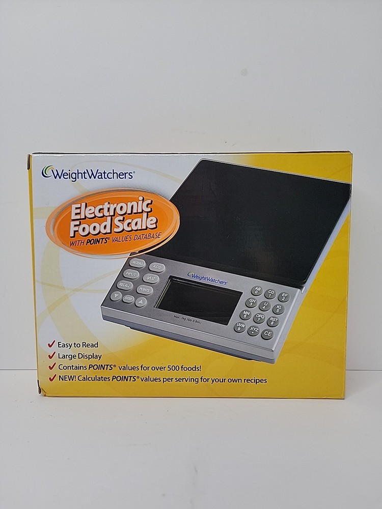 Weight Watchers Electronic Food Scale with Points Value Database New in box