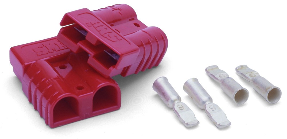 Warn 22680 Quick Connect Power Cable Plug, 175 Amp For 2-4 ga. Single