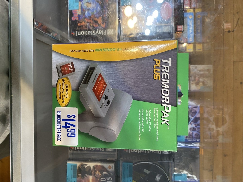 Nintendo N64 Tremor Pak  Pack Performance