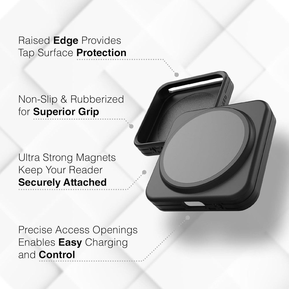 Magnetic Case Designed for Square Reader Contactless and Chip 2Nd Gen (Compatibl