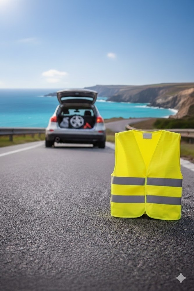 Reflective Reflective Emergency High Visibility Car Vest Jacket