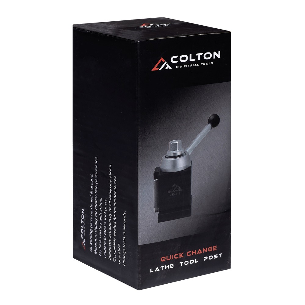 Colton Industrial Tools BXA Quick Change Tool Post Wedge Style With Handle