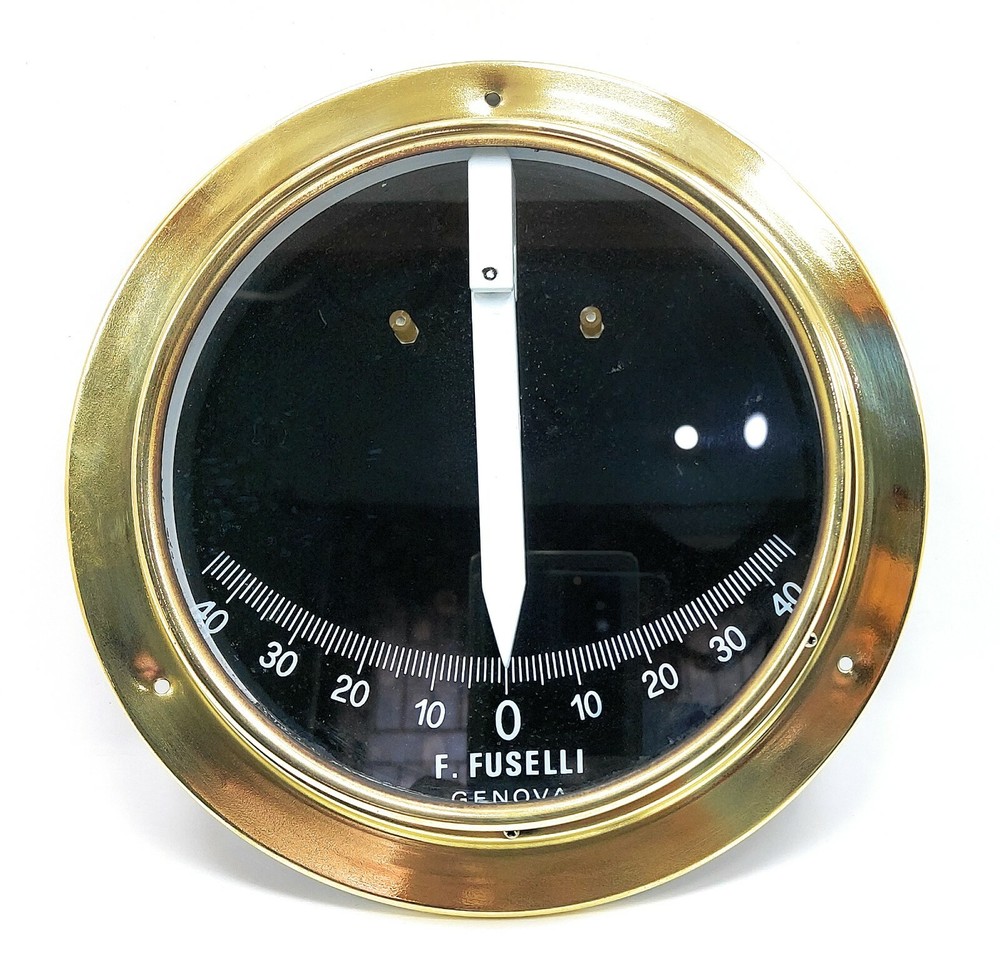 Fuselli Clinometer Dial Diam 160mm Flange Diam 210mm