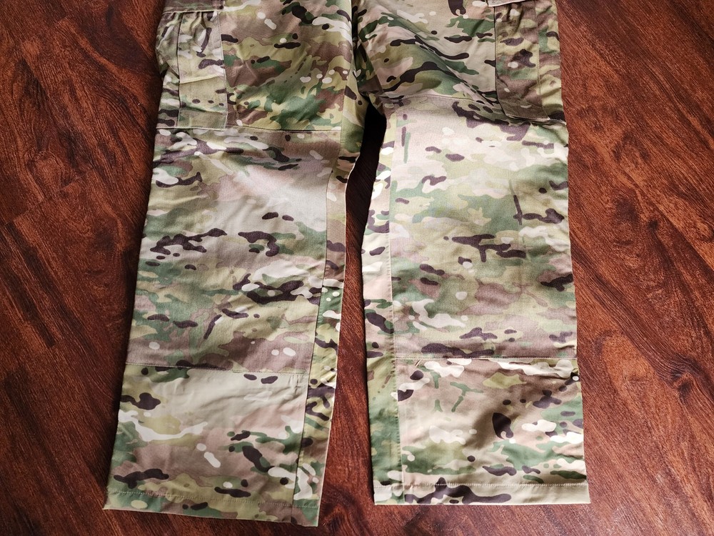 TROUSERS APECS MULTICAM PATTERN PANTS SIZE MEDIUM REGULAR MADE IN USA 100% NYLON