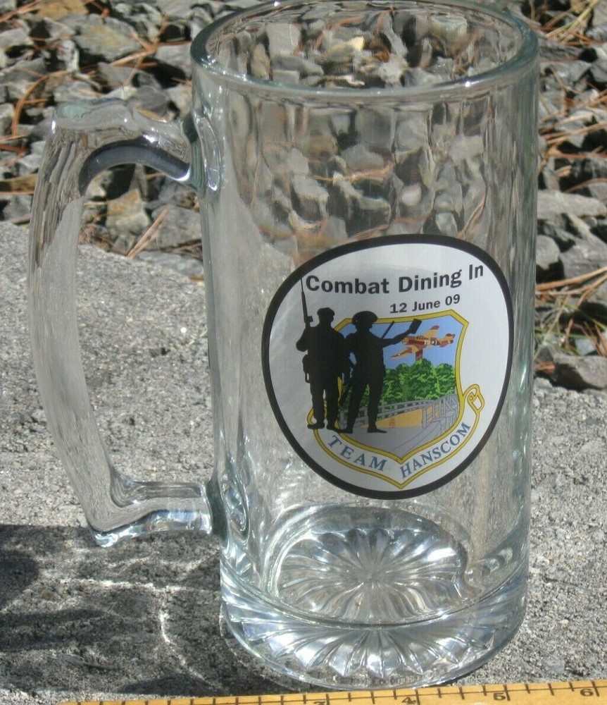 Team Hanscom 2009 Combat Dining In USAF Beer Mug