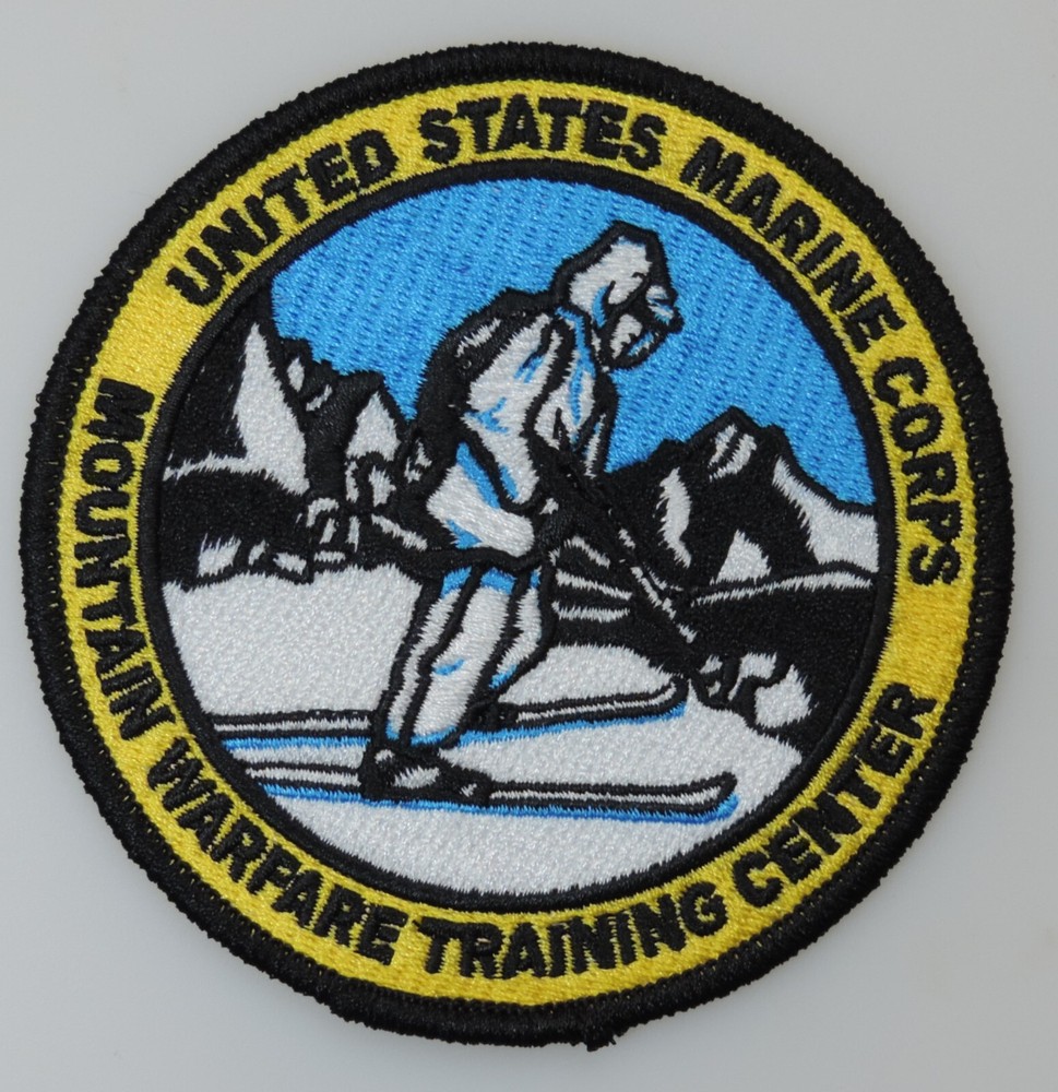 U.S. Marine Corps Patch ~ Mountain Warfare Training Center