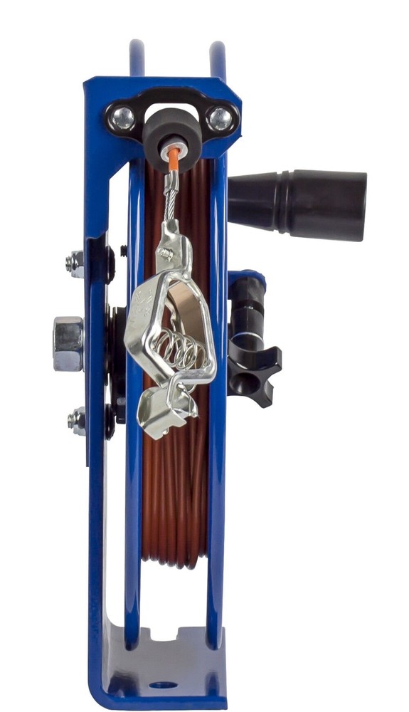 Coxreels Spring Rewind Static Discharge Hand Crank Cable Reel 100' Cable