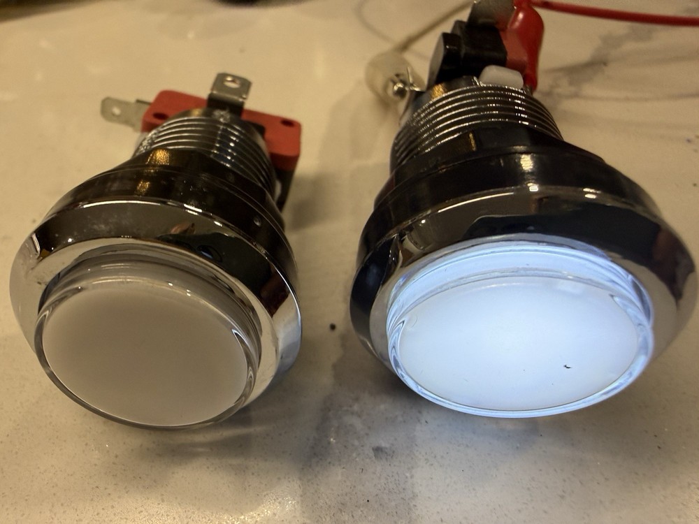 Micro Switch W/LED (2 PCs)