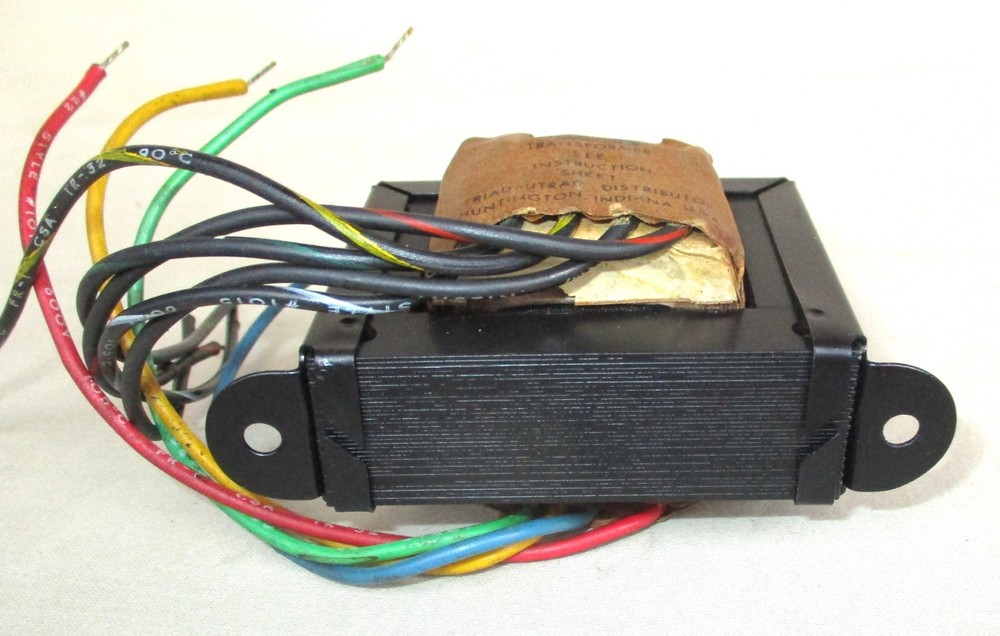 Triad Model F-91X Multiple Primaries & Secondaries Power Transformer Tested NOS