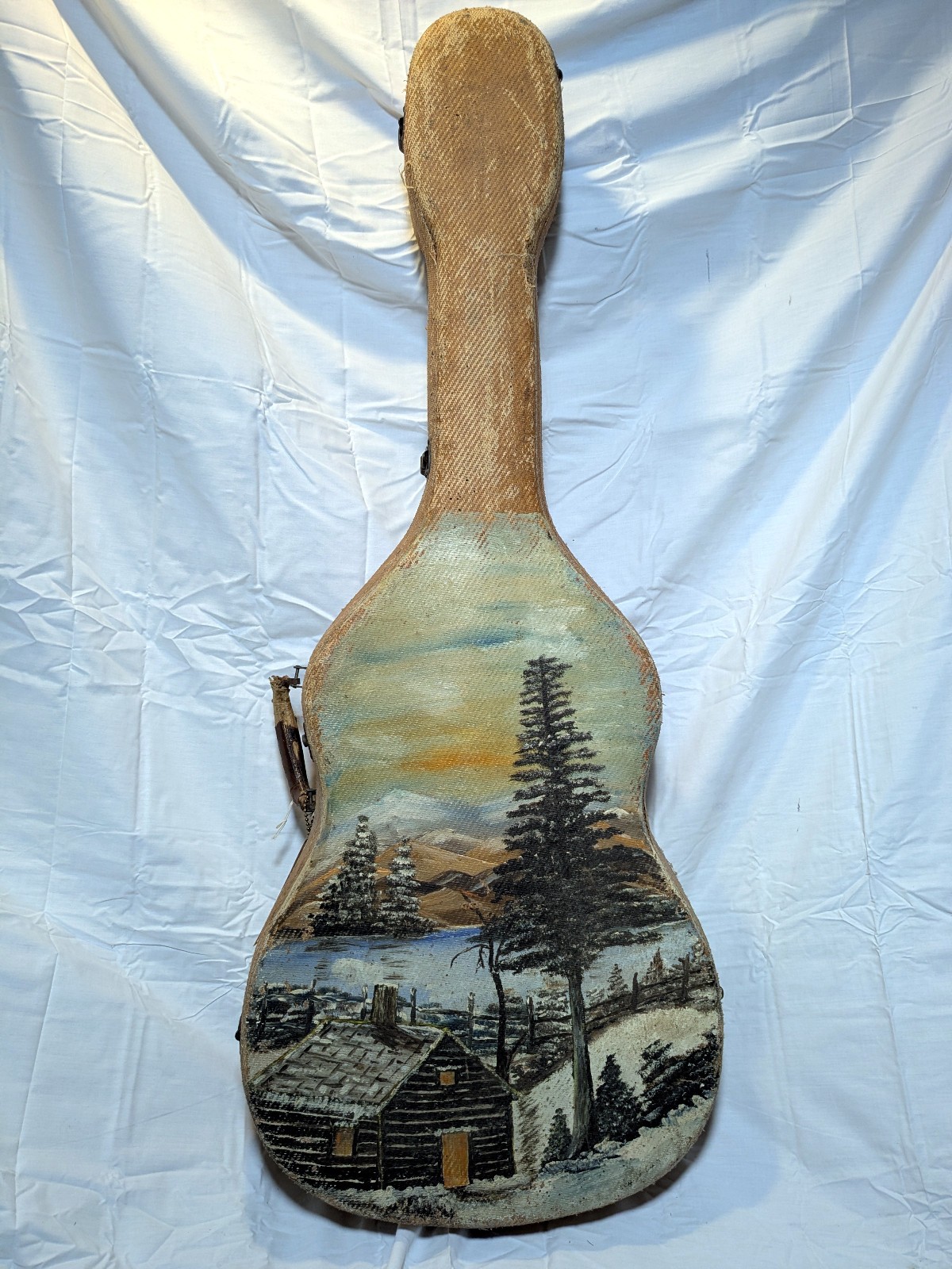 1930's Dobro Model 55 Resonator Round Neck Custom Painted Body and Case