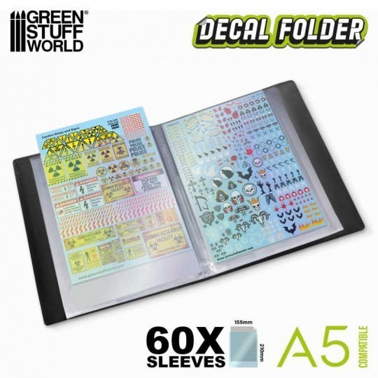 Green Stuff World Decal Folder A5 New