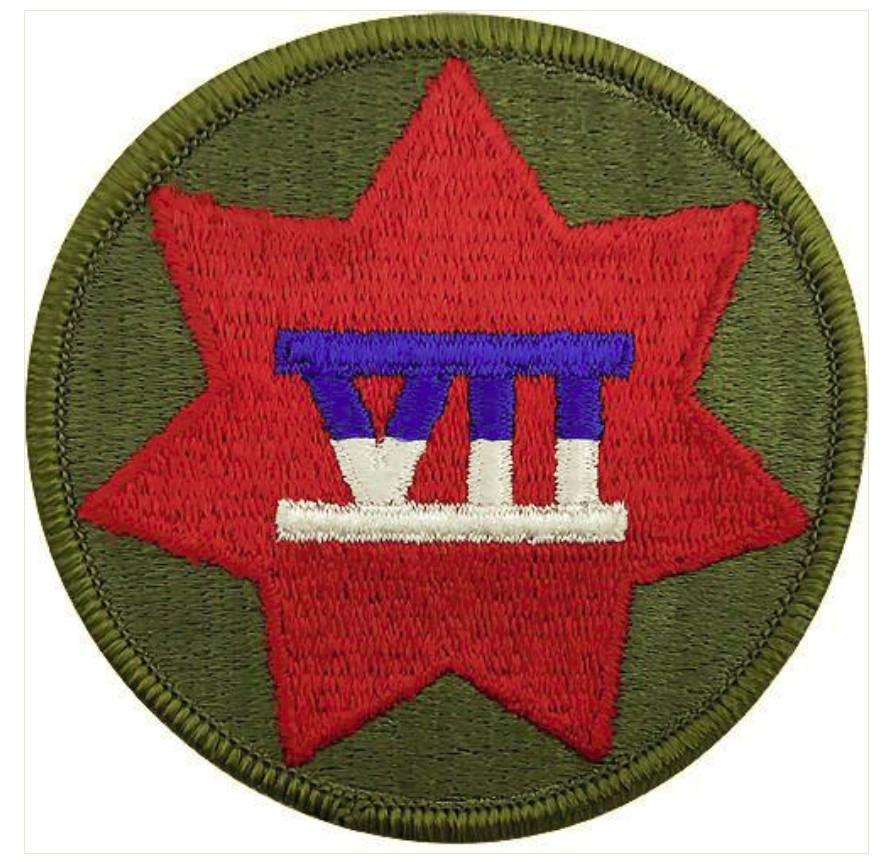 Vanguard ARMY PATCH: 7TH CORPS - COLOR