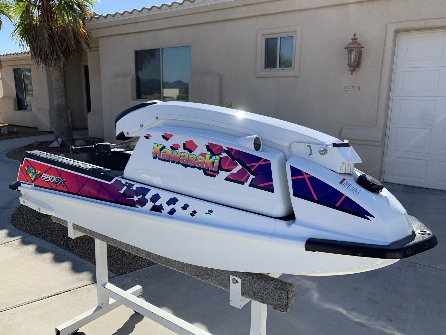 Kawasaki jet ski 550sx 1994 decal graphics sticker full kit 550 sx