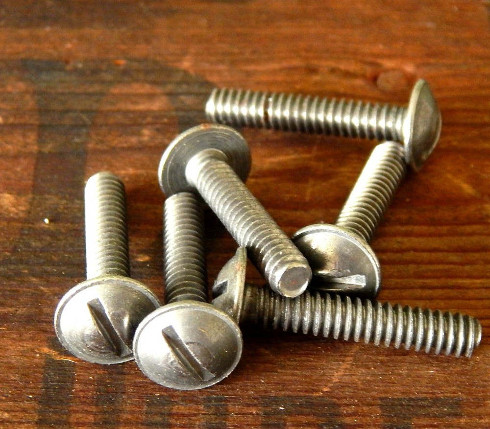 Vintage Set 6 x Decorative Drawer Pulls Handles Knobs Mid Century MCM Retro H17