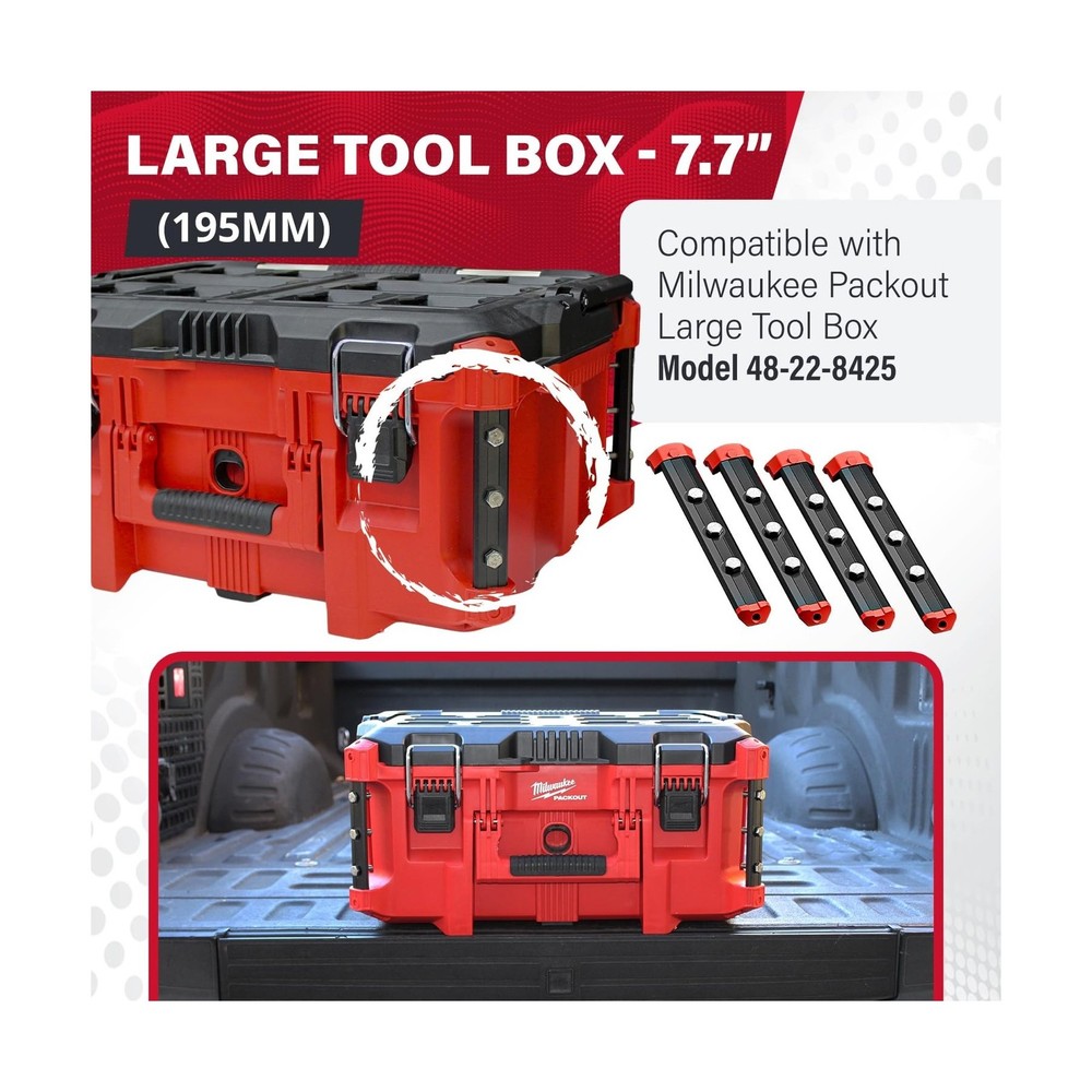 Alpha Engineered Threaded Replacement Packout Rails 7.7” (195mm) Co... Fas