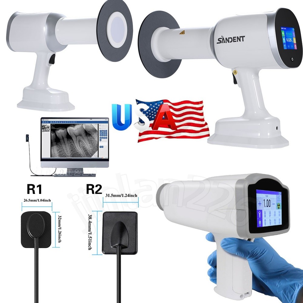 Dental X Mobile Unit System Ray Digital Machine High Frequency / Shield/Sensor