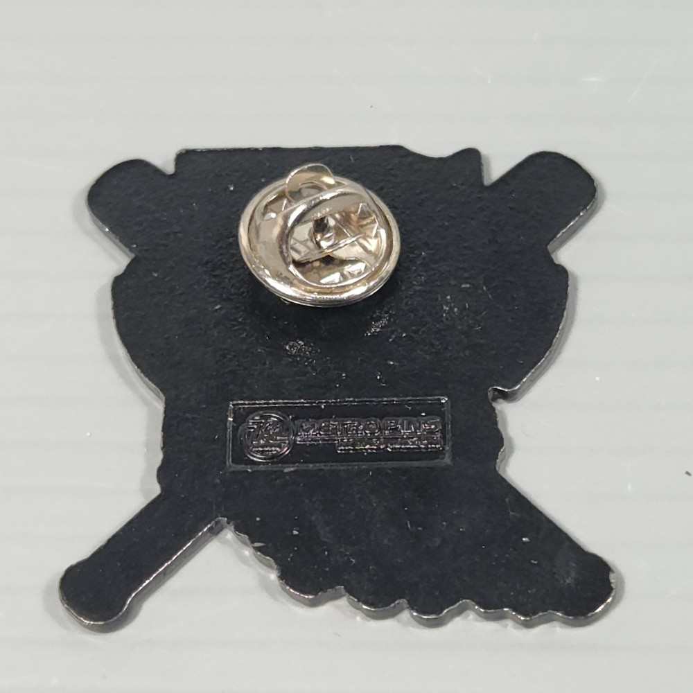 Indiana Mafia Softball Skull Lapel Hat Pin