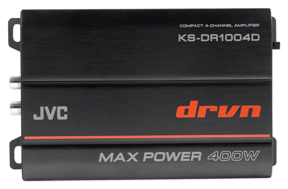 JVC KS-DR1004D 4-Channel Amplifier+MB Quart Bluetooth Controller 4 RZR/ATV/UTV