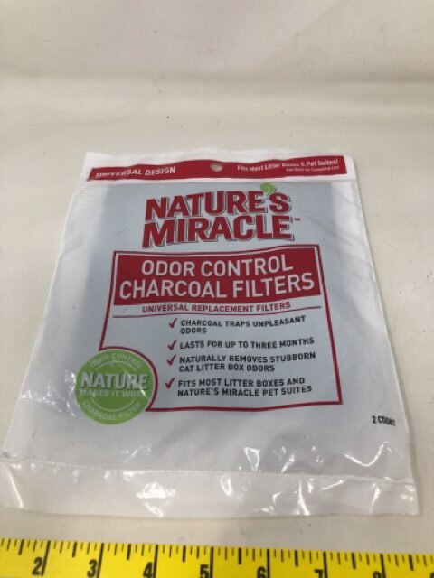 NATURES MIRACLE - Odor Control Charcoal Filters