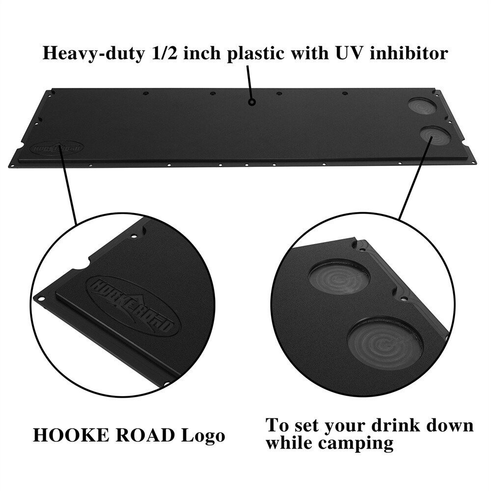Tailgate Cover Panel Table Plate Pad For Toyota Tacoma 2005-2023 2nd & 3rd Gen